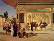 Arab or Arabic people and life. Orientalism oil paintings 586 unknow artist
